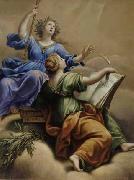 Pierre Mignard Euterpe et Clio oil